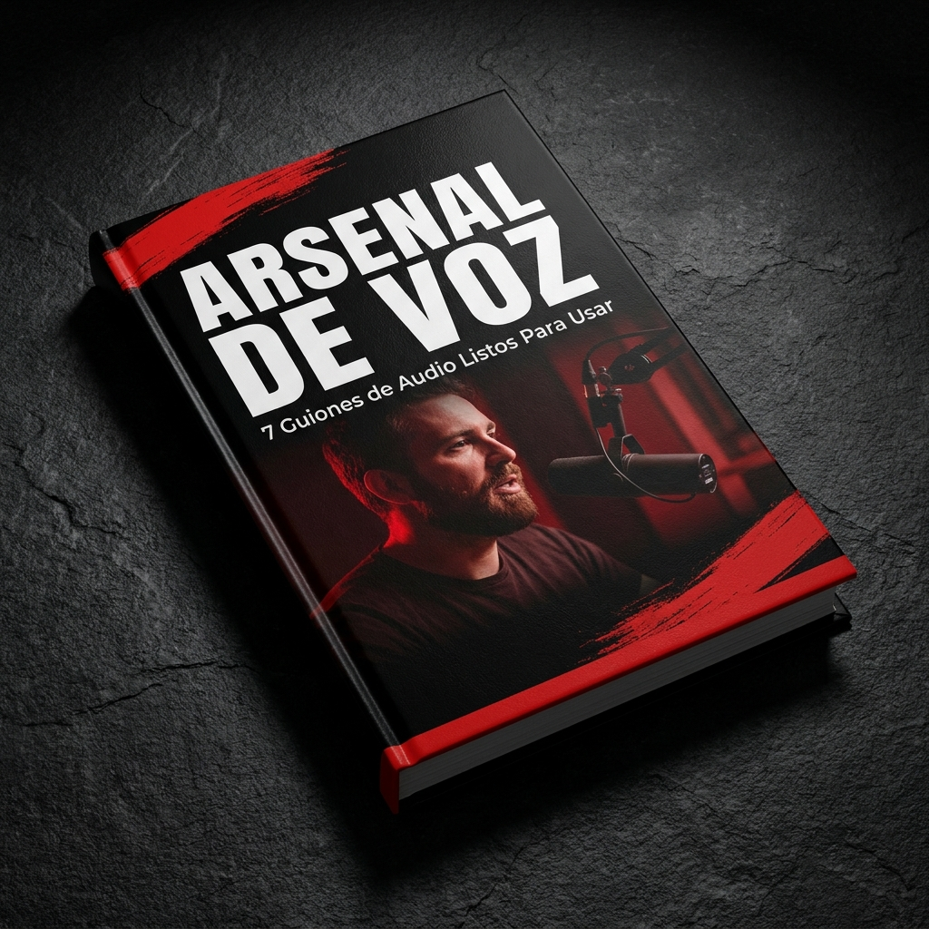 ARSENAL DE VOZ: 7 guiones de audio listos para grabar para las situaciones donde un texto nunca alcanza